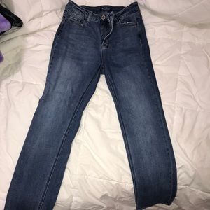 Straight leg jeans